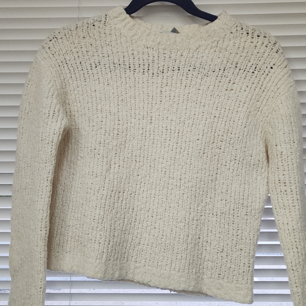 Vince Cozy Cream Sweater Size M